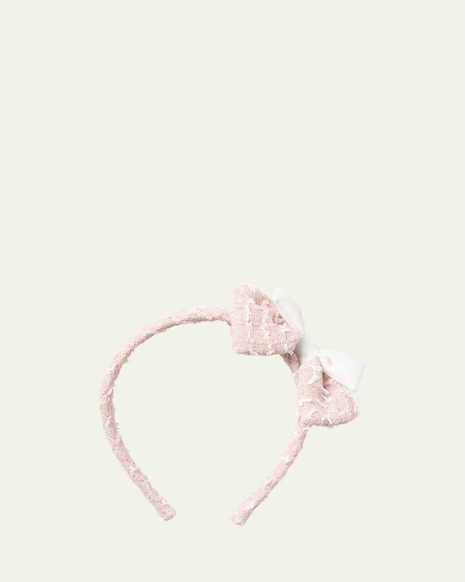 Girl's Boucle Bow Headband